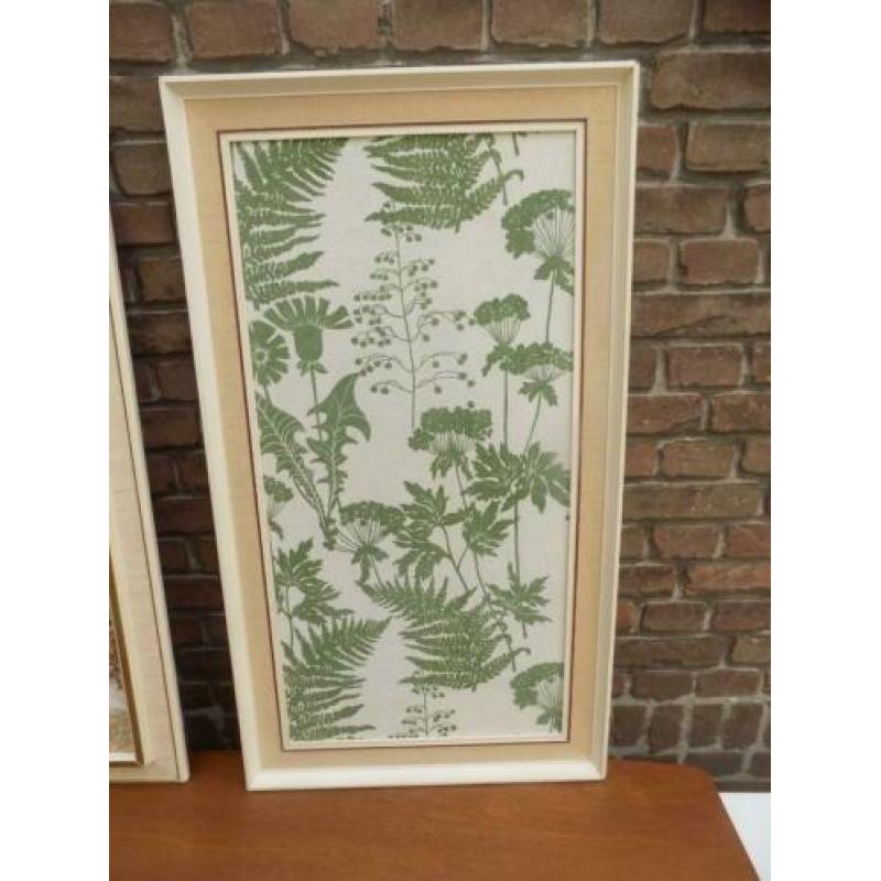 Wanddecoratie typerende motieven jaren 50 60 vintage retro