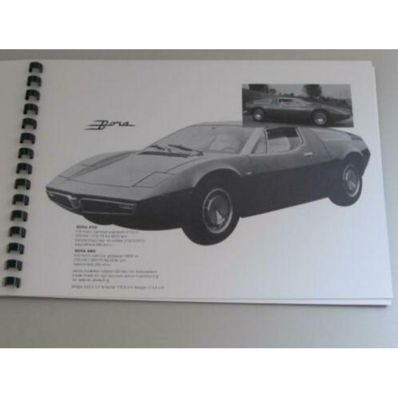 Folder Maserati ingebonden