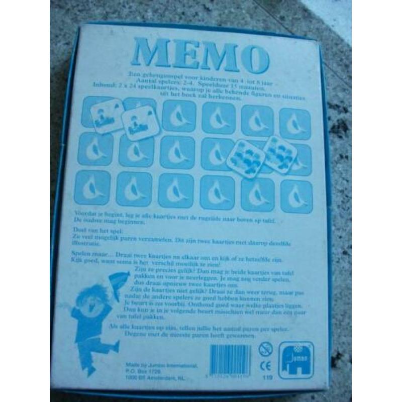 Memo spel Pluk van de Petteflat