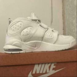 NIKE AIR CB 34 Barkley-‘TRIPPLE WHITE”/WORN ONCE*/Size 45