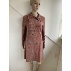 Mer du Nord jurk maat M retro stijl vintage