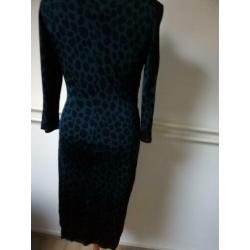 L.K. Bennet London. Prachtige print jurk 40