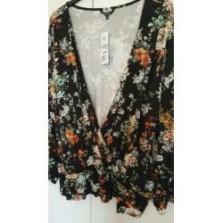 NIEUW Elegante Top / M&S Mode // mt 2XL