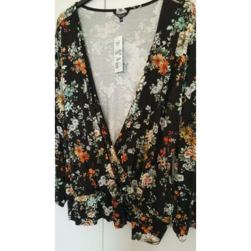 NIEUW Elegante Top / M&S Mode // mt 2XL