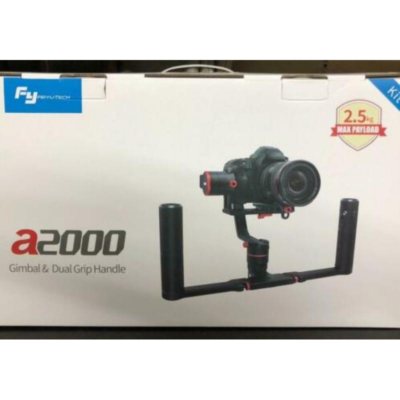 FeiyuTech A2000 Gimbal + Foldable Dual Handle