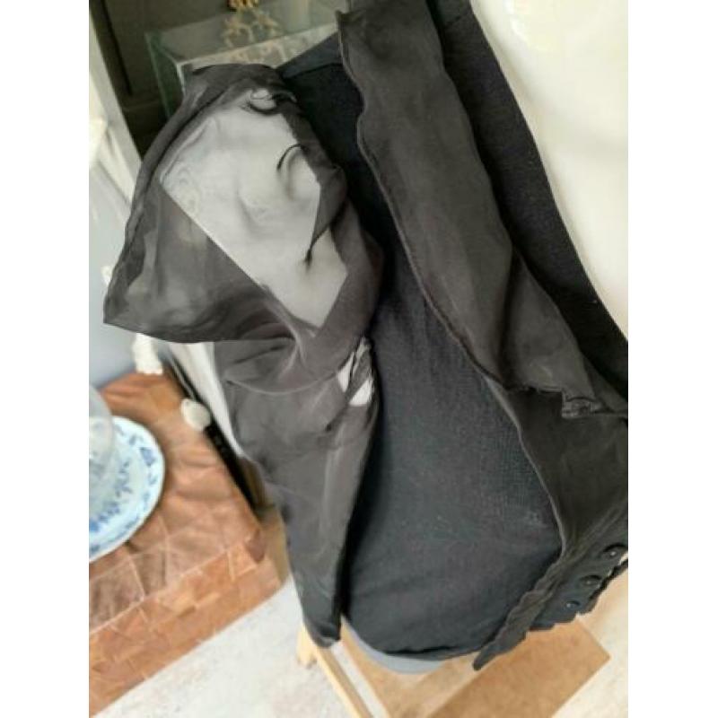 Zwarte top / blouse van Peoples Market maat M