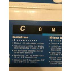 Comfort thermostaat douchekraan