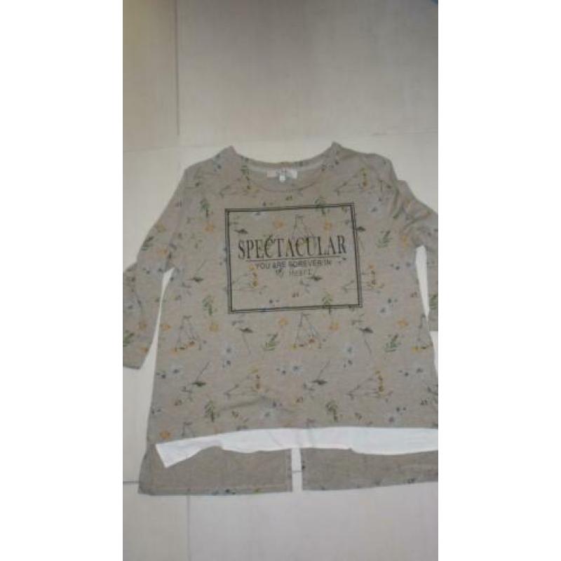 Leuk shirt met lange mouwen maat s