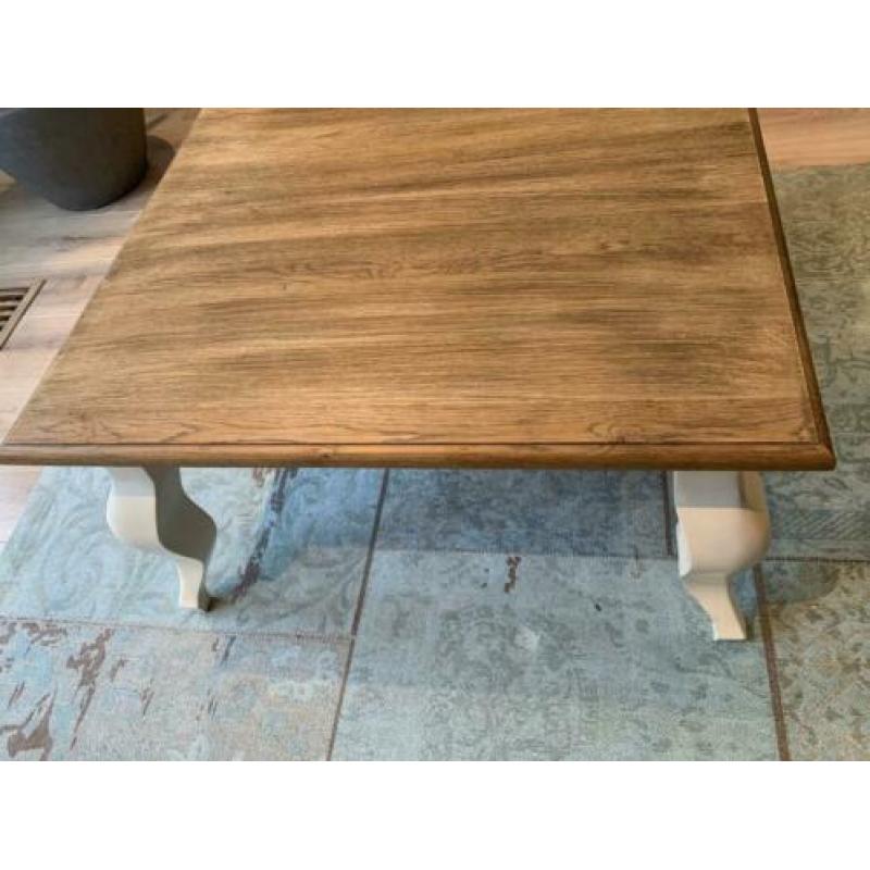 Eikenhouten salon tafel