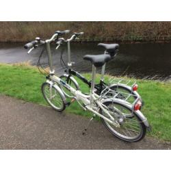 Aangeboden Montego vouwfietsen Set.