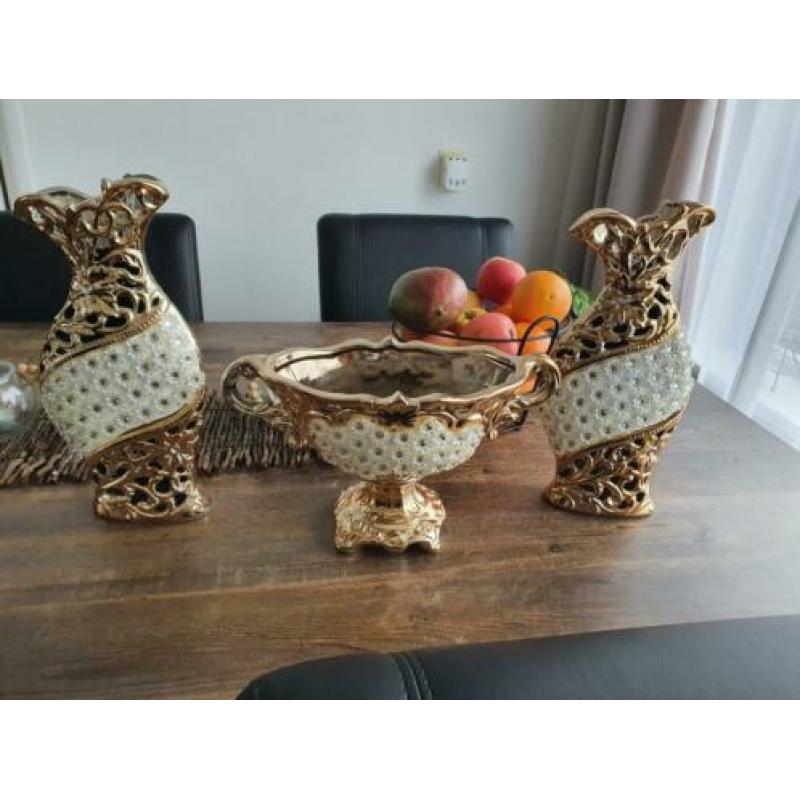 gouden decoratie set