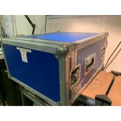 Doubledoor flightcase 6HE