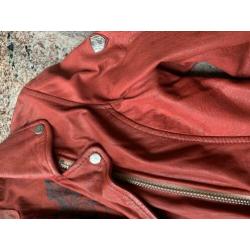Gypsy rood leren jasje