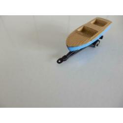 Matchbox - Vauxhall Victor + oplegger met bootje