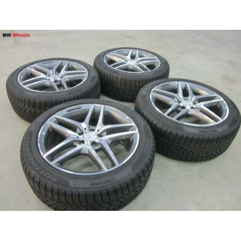 Mercedes 19 inch AMG velgen S klasse W222 winterbanden