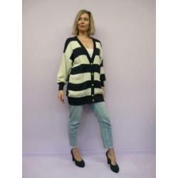 *Abfab Vintage Maritiem Vest uit Italie L/XL*