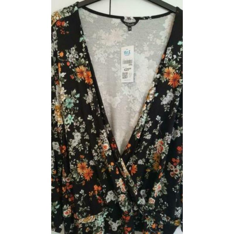 NIEUW Elegante Top / M&S Mode // mt 2XL