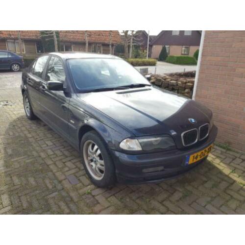 BMW 3-Serie 1.9 I 316 2000 Zwart | Airco | APK 12-2020