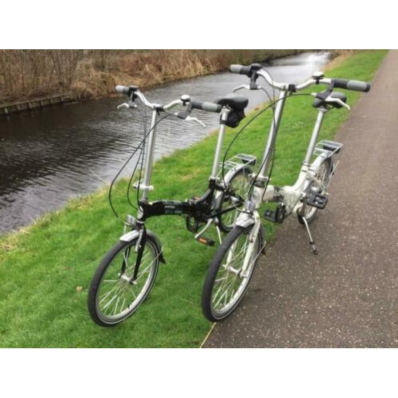 Aangeboden Montego vouwfietsen Set.