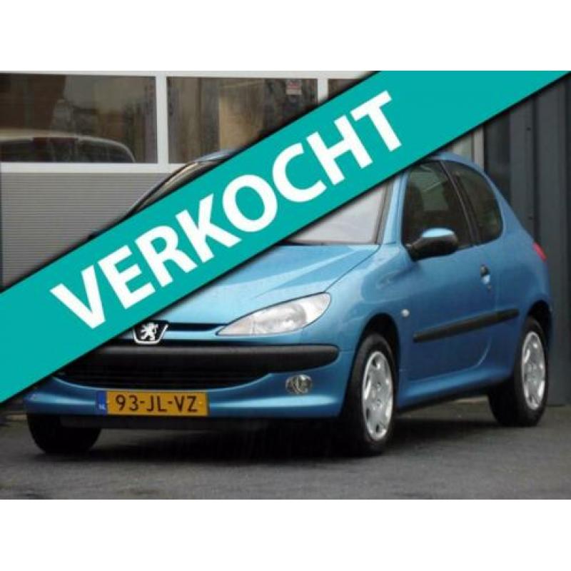 Peugeot 206 1.4 Gentry Automaat Airco 51.504km!