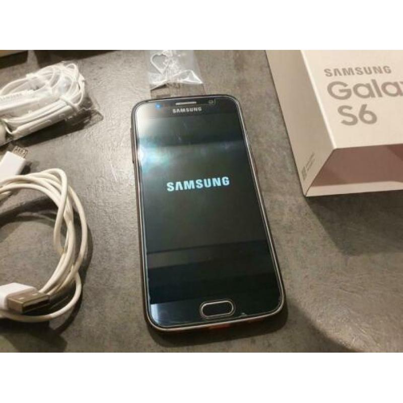 Samsung Galaxy S6 incl. beschermhoes en Tetrax carkit