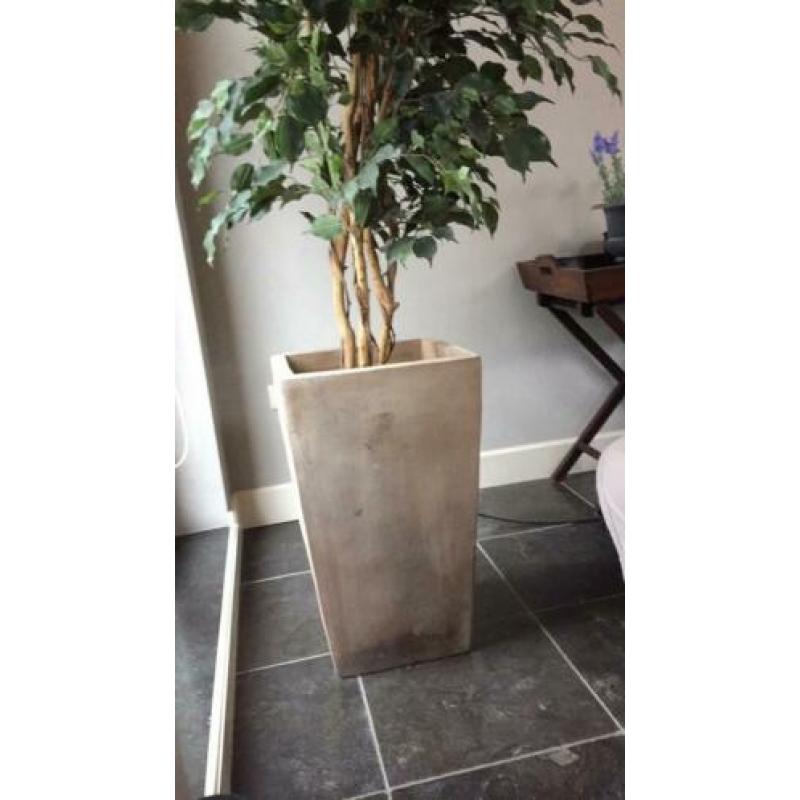 Grote kunstplant met pot hoogte 180 cm