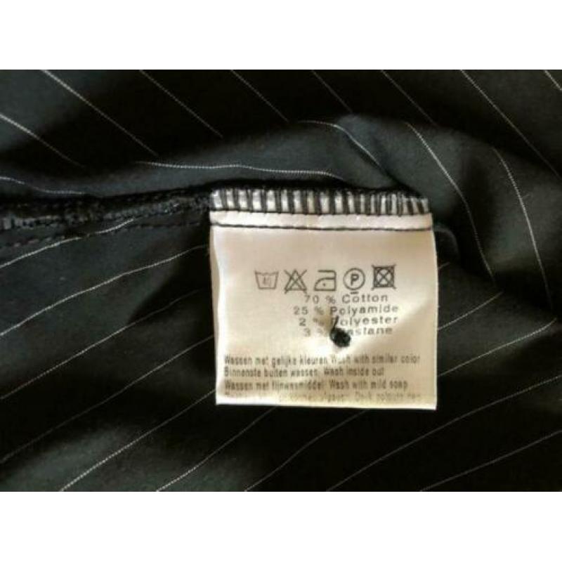Vanilia zwarte Blouse - maat M