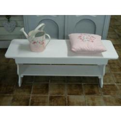 Brocante bankje