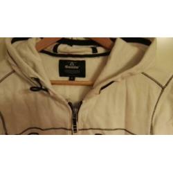 Gaastra wit blauw Vest mt XL Katoen.