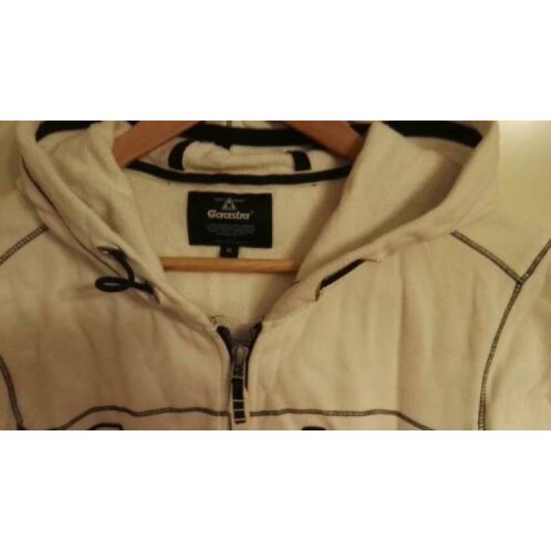 Gaastra wit blauw Vest mt XL Katoen.