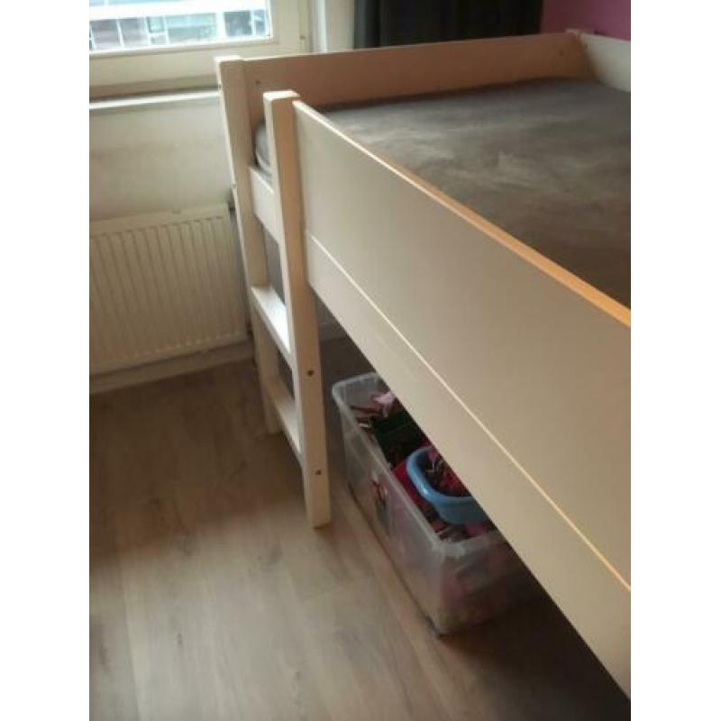 Hoogslaper kind zgan wit 200 bij 90 cm