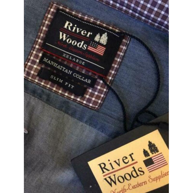 River Woods overhemd, nieuw, maat XXL