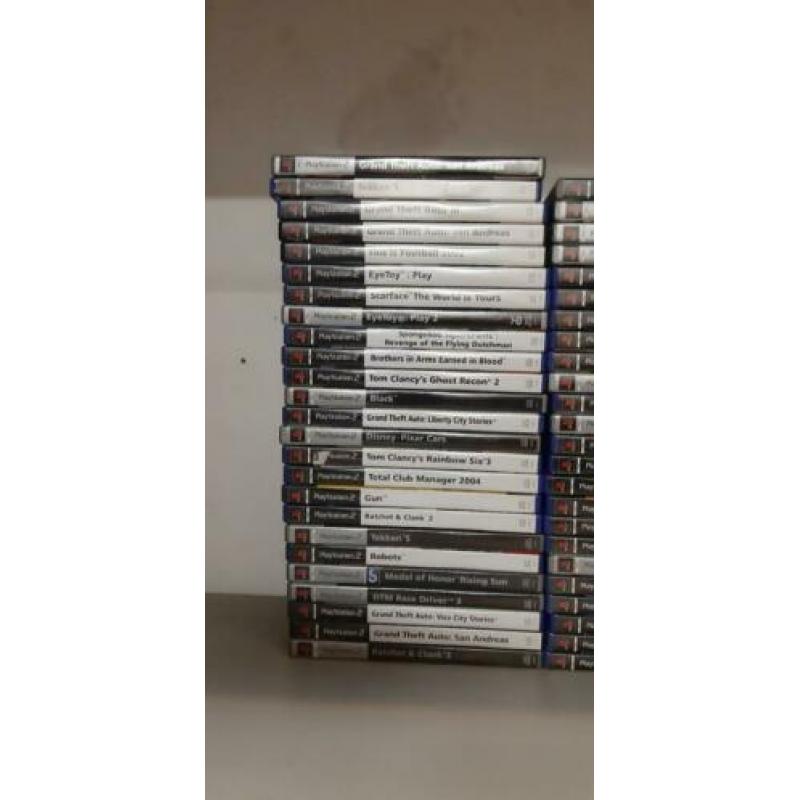 Te koop 73 PlayStation 2 games