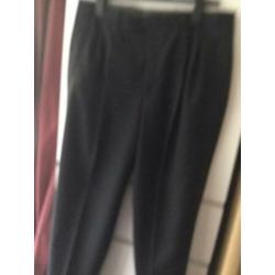 Mooie grijze BRAX bandplooi pantalon