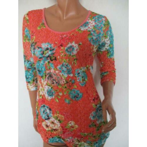 STUDIO ANNELOES ! Kanten shirt mt 38.