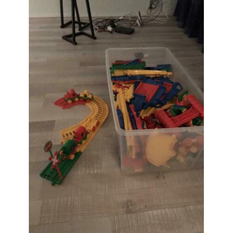 Te koop auto/trein baan groot