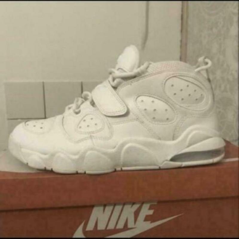 NIKE AIR CB 34 Barkley-‘TRIPPLE WHITE”/WORN ONCE*/Size 45