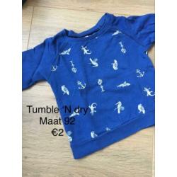 Jongens kleding maat 86 92 98 104 z8 tumble N dry name it
