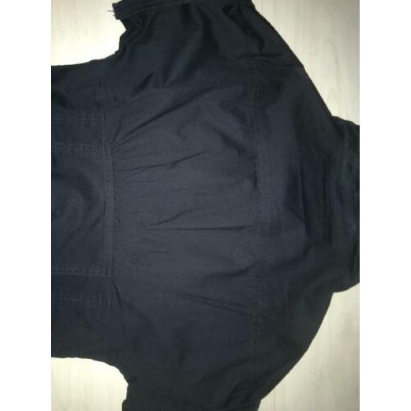 Bodyblouse zwart is afkomstig van Dept maat S