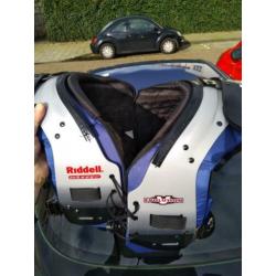 shoulderpads American football riddell evolution