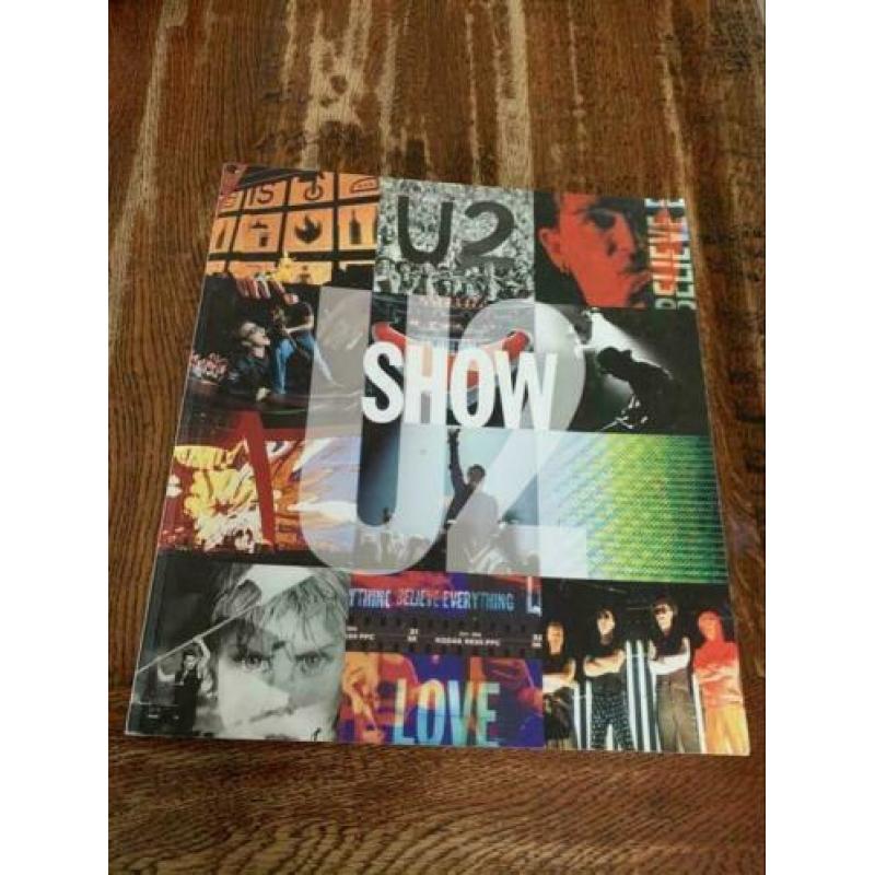 U2 boek show Diana scrimgeour