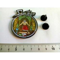 Savatage mooie en nieuwe shaped metal pin speld badge n3