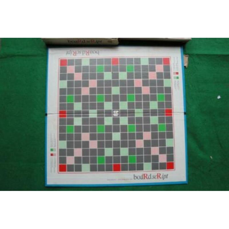 BORDSPEL BOARD SCRIPT VAN JUMBO Voor 1tot4 spelers 3.95euro