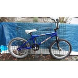 20 inch HARO Jongens-crossfiets blauw metallic