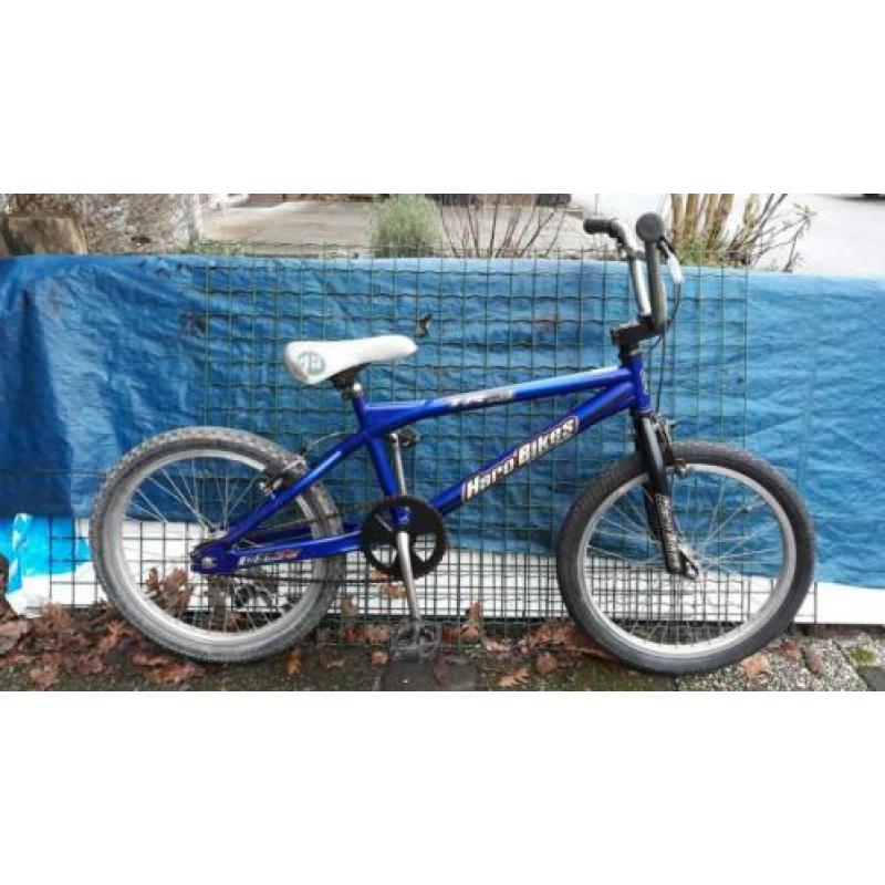 20 inch HARO Jongens-crossfiets blauw metallic