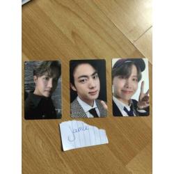 BTS Map Of The Soul 7 J-Hope & Jin Photocards
