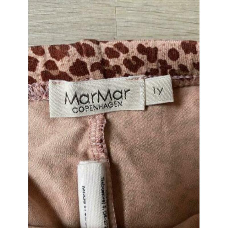 MarMar Copenhagen panter wine legging maat 80, 1 jaar.