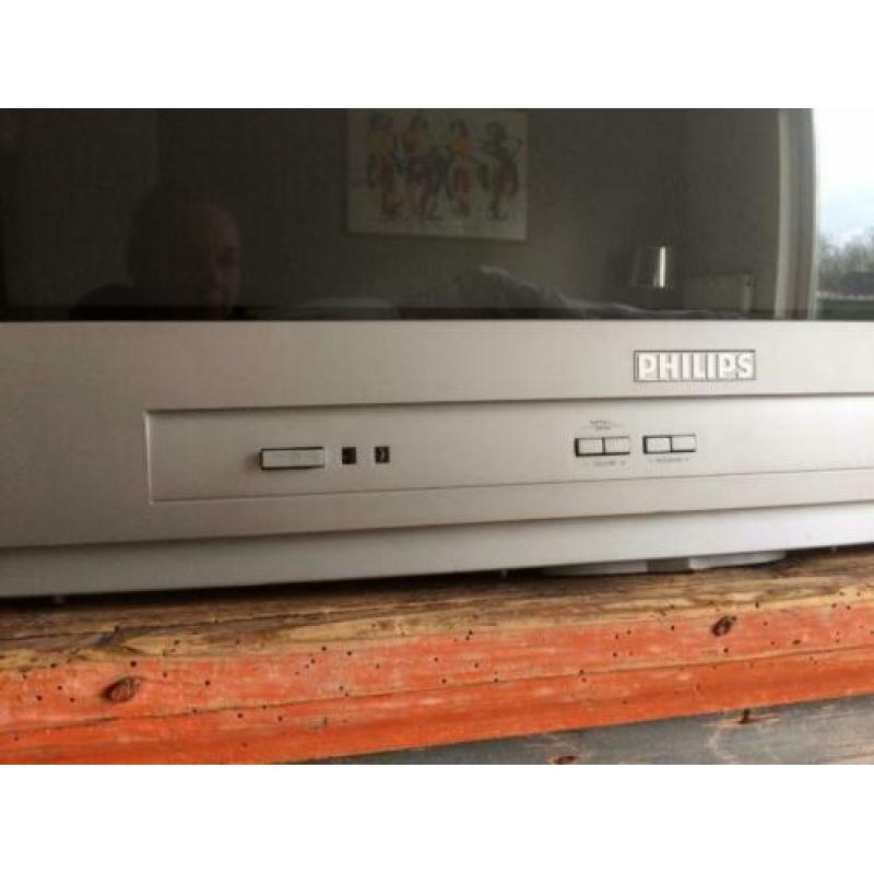 TV - philips - zilvergrijs - groot