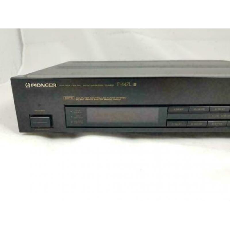 Pioneer F-447L fm/am digital synthesizer tuner