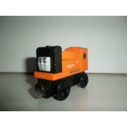 thomas de trein rusty hout en meer
